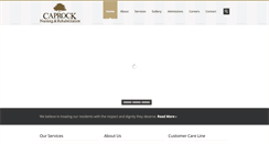 Desktop Screenshot of caprocknursing.com