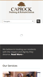 Mobile Screenshot of caprocknursing.com